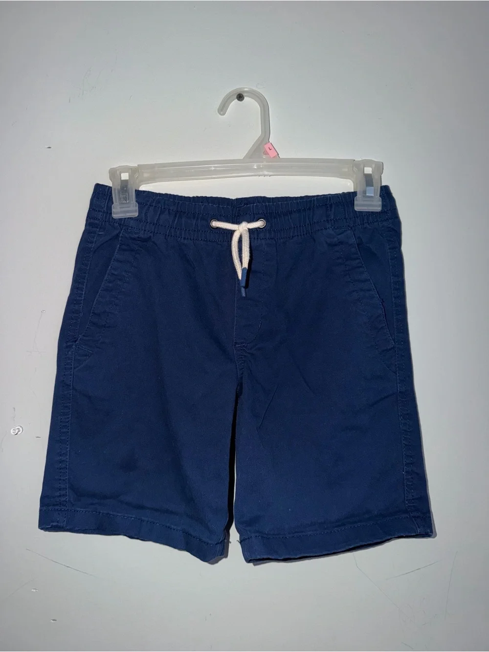 Boys Navy Drawstring Casual Shorts